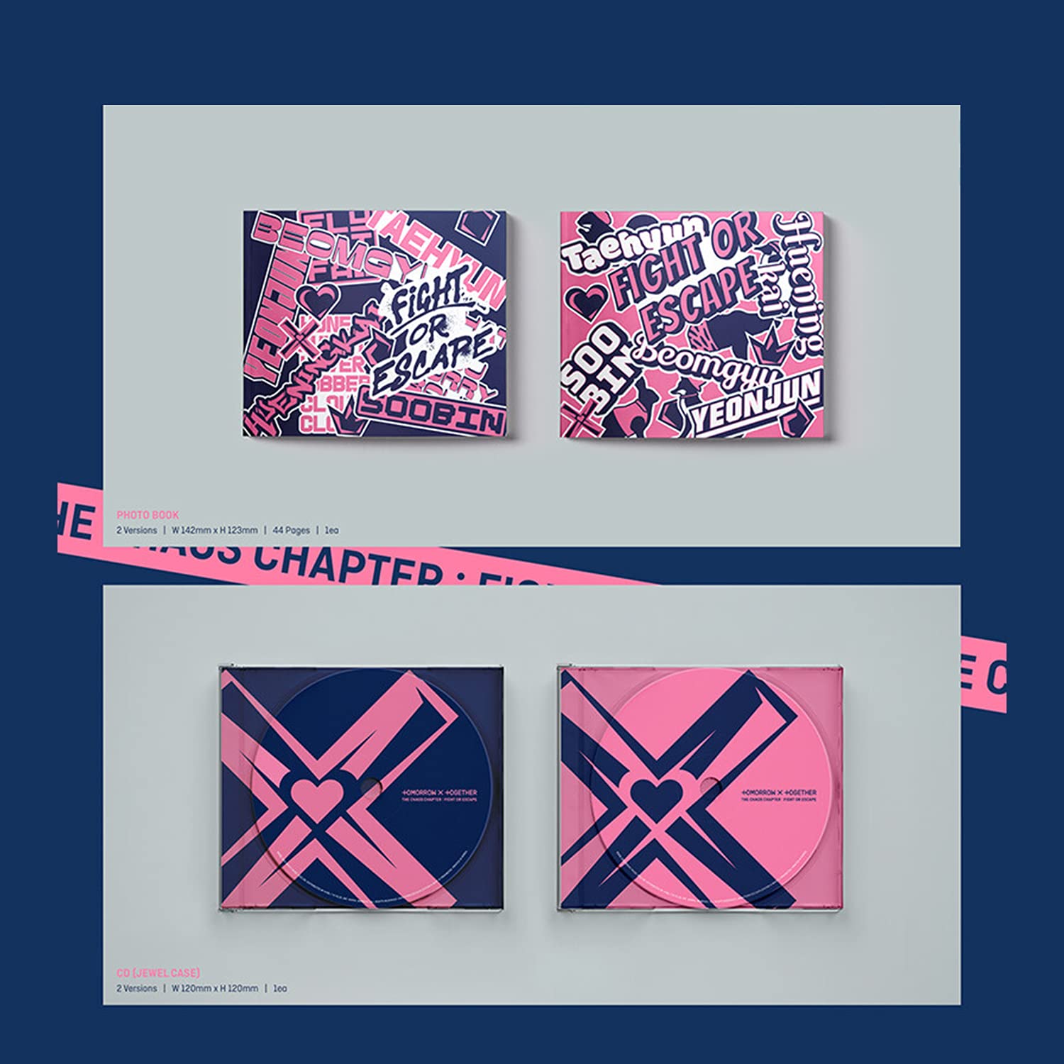 Amazon.com: TXT Album Repackage - THE CHAOS CHAPTER : FIGHT OR Amazon.com: TXT Album Repackage - THE CHAOS CHAPTER : FIGHT OR